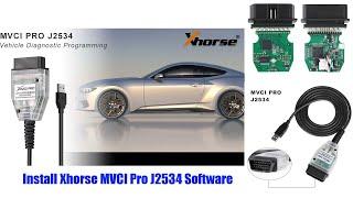 Xhorse MVCI Pro Cable | How to install Diagnostic Software of Different Brands-VVDISHOP