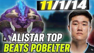 HOW I WENT 11/1 ON ALISTAR TOP VS POBELTER | Alicopter