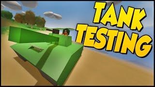 Unturned  TANK TESTING!