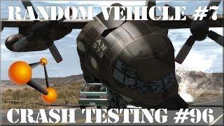 BeamNG Drive Random Vehicle #7 Crash Testing #96 - Insanegaz