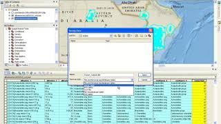 Arcmap Select Points by Near within 20 km and Crossed Polygones