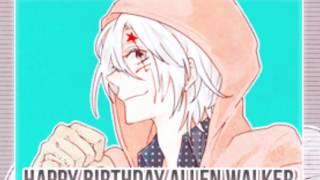 D.Gray Man-Allen Walker Happy Birthday ◕‿◕.