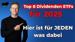 Die BESTEN Dividenden ETFs für 2025 egal ob Wachstum oder hohe Rendite, hier findet jeder was!