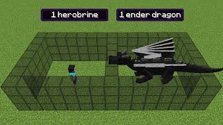 herobrine vs ender dragon (who's stronger?)