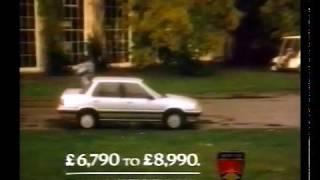 Rover 200 SD3 later TV advert