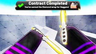 I Unlocked The DIAMOND Daggers in Roblox Rivals..