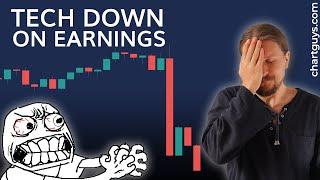 Tech DOWN On Earnings