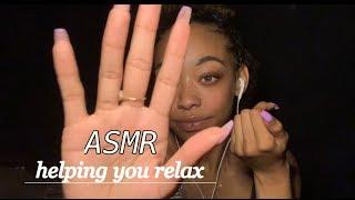 ASMR | slow hand movements + mouth sounds