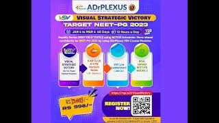 ADrPlexus Visual Strategic Victory for NEET-PG 2023 PYQs DISCUSSION - Ophthalmology