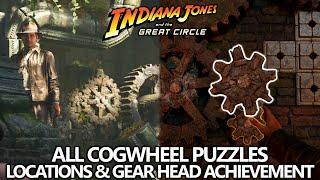 Indiana Jones and the Great Circle - All Cogwheel Puzzles Solutions in Sukothai