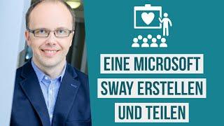 Eine Microsoft Sway erstellen und teilen