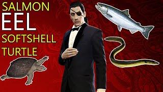 Yakuza 0: Salmon, Softshell Turtle & Eel GUIDE!