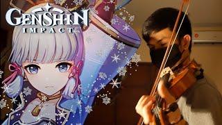 Dragonspine OST Violin & Piano Cover | [原神] Genshin Impact OST Cover | Moonlike Smile | 原神ピアノ| バイオリン