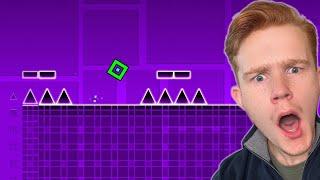 Spelar Geometry Dash FÖR FÖRSTA GÅNGEN..