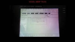 NBDP telex shore test