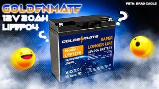 Goldenmate 12v 20ah LiFePO4