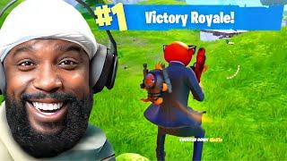 CashNasty Plays OG Fortnite & Gets CARRIED By His Nephew…