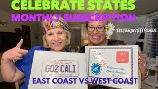 Celebrate States Monthly Subscription/Explore Local Vendors // East Coast vs West Coast