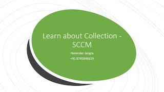 How to Create Dynamic Device Collection in SCCM Server Harender Jangra