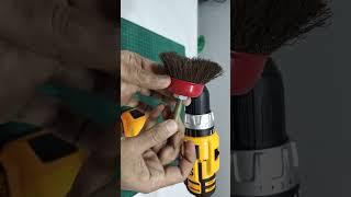  Ultimate Wire Brush Hack!| Tips And Tricks #DrillMachine #WireBrush #RustRemoval