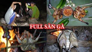 SĂN GÀ RỪNG, NGỦ RỪNG, TRẢI NGHIỆM SĂN BẮT FULL - THỢ NÚI