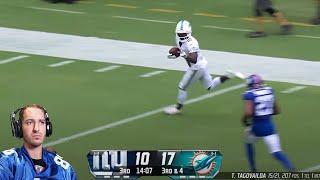 REACTING TO New York Giants vs Miami Dolphins