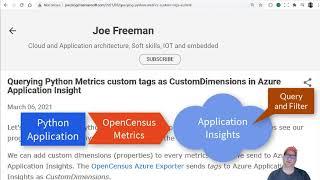 Querying and Filtering Custom Python Metrics with Application Insights