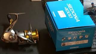 Обзор рыболовной катушки Shimano 17 Sedona 4000 FI