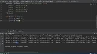 How to Get Location of IP Address using Python