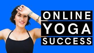 How This Yoga Teacher Built a Successful Online Business