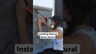 Installing Natural Stone Veneer is Like A Puzzle 