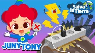 Ahorremos Electricidad | Salvemos la Tierra | Canción del Medio Ambiente | JunyTony en español