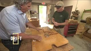 Building a classic style steering wheel at South Shore Boat works