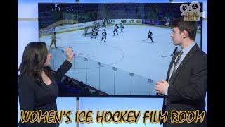 Women's Ice Hockey Film Room: Battle of Whitney Avenue Goal Breakdown