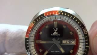 Vintage French JAZ automatic diver watch