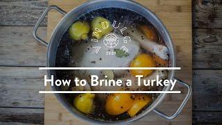 How to Brine - The Best Turkey Brine Recipe