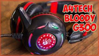 Распаковка ИГРОВЫХ НАУШНИКОВ A4TECH BLOODY G300 | UNBOXING GAMING HEADPHONE