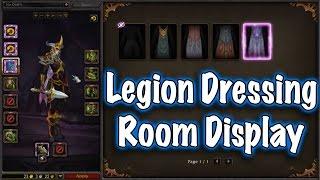 Jessiehealz - New Transmog System Dressing Room Overview (Legion Beta)