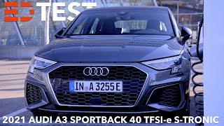 2021 Audi A3 Sportback 40 TFSI e S-Tronic Fahrbericht Test Review Probefahrt Electric Drive