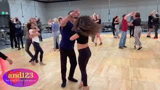 Billy Fajardo Latin Hustle Class Demo, LA Hustle Congress, Long Beach, CA - October 8, 2022 (part1)