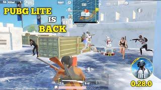 PUBG LITE IS BACK | WITHOUT VPN | PUBG MOBILE LITE NEW UPDATE 0.28.0??