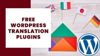 ⭐ Free Wordpress Translation Plugins - Automatic & Manual Translation - Gtranslate & Translatepress