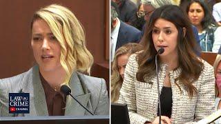 Camille Vasquez Cross-Examines Amber Heard in Her Rebuttal Case