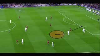 Holding Midfielder - Toni Kroos - movement