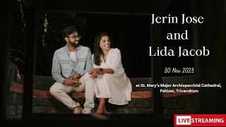 JERIN JOSE & LIDA JACOB Wedding Live Streaming