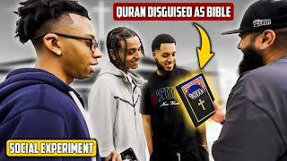 The Quran DISGUISED as The Bible! *SOCIAL EXPERIMENT*