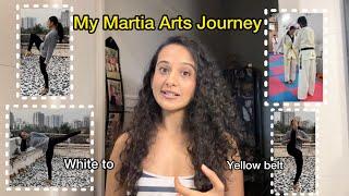 Meri martial arts ki journey | White to yellow belt | Heena Parmar #heenaparmar #martialarts #vlog