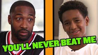 Father/Son Interview: Gilbert Arenas Talks Trash to Son, Alijah Arenas