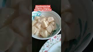 Fave Filipino food..#lunchtime #sinigangnaBabsy #bagoong #applewithcream #cravingsatisfied