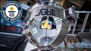 Sub1: The Robot that solves Rubik's Cubes - Guinness World Records Europe